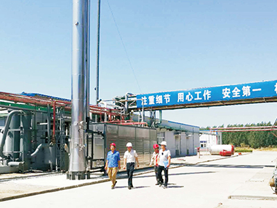 衡水凱亞化工有限公司尾氣回收裝置